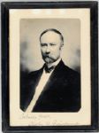 Theodore Roosevelt, Charles Fairbanks and Cortelyou Signed Photos