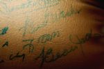 Gigantic Signed Boxing Glove by Greats: Ali, Alexis, Floyd,Galvin, Wollcott
