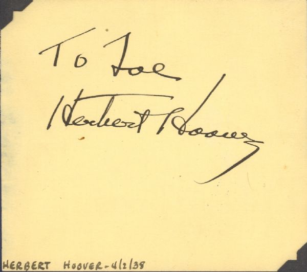 Herbert Hoover