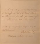  Ulysses S. Grant Signed Document