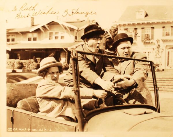 The Three Stooges Signed Photo