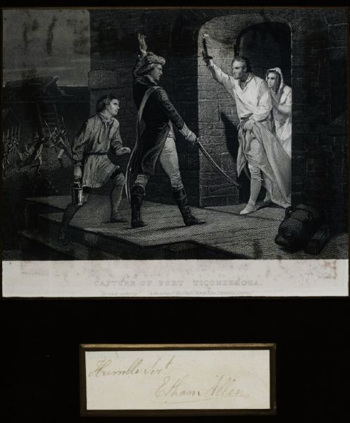 Ethan Allen Signature with Print
