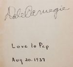How to Win Friends and Influence People by Dale Carnegie - SIGNED