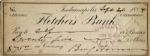 Benjamin Harrison Signed Check