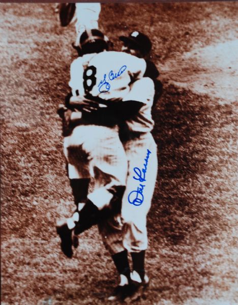Don Larson & Yogi Berra