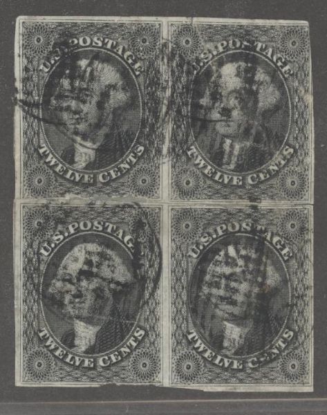 US #17 Block of 4