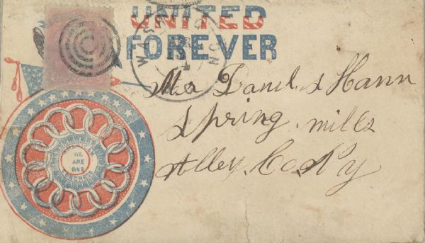 US #64 On Patriotic Cover