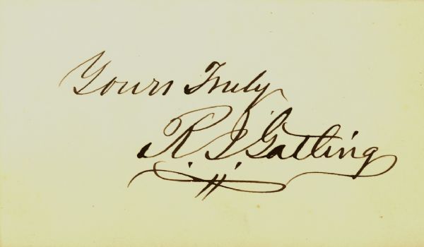 Richard Gatling 