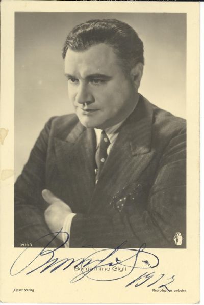 Beniamino Gigli  
