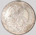 Mexico: Cap and Rays silver 4 Reales 1852-MO GC, rare