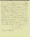 Frederick Stuart Church Illustrated letter