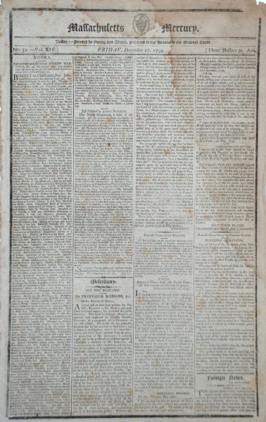 Death of George Washington