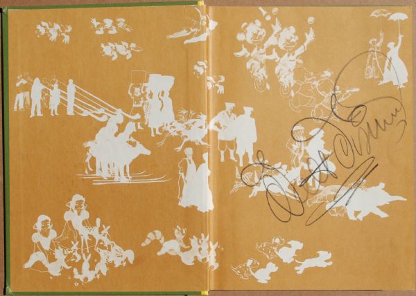 Walt Disney Signed Book