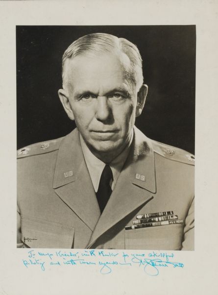 Political/Military Autograph Archive incl Truman