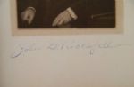 John D. Rockefeller Signed Photo in Book 