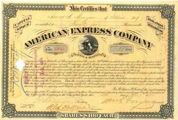 William G. Fargo - American Express Co