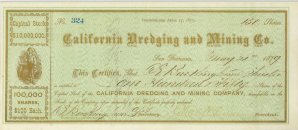 California Dredging and Mining Co