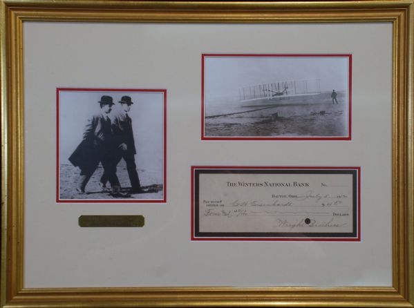 Wright Brothers Check