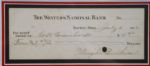 Wright Brothers Check