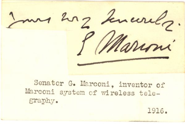 Guglielmo Marconi