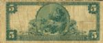 $5 1902 Plain Back, Brotherhood of Locomotive Engineers Co-Operative