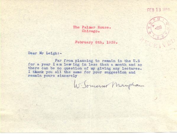 William Somerset Maugham