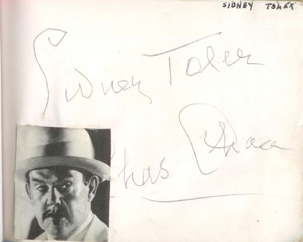 Sidney Toler, Charlie Chan Double Signature