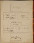 Extremely Rare J. B.Hickok/Wild Bill, and A plethora of famous 19th century celebrities  made their mark–literally– on this highly coveted autograph album