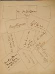 Extremely Rare J. B.Hickok/Wild Bill, and A plethora of famous 19th century celebrities  made their mark–literally– on this highly coveted autograph album