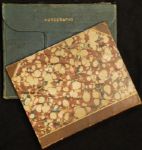 Extremely Rare J. B.Hickok/Wild Bill, and A plethora of famous 19th century celebrities  made their mark–literally– on this highly coveted autograph album