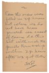 Thomas Edison Collection Of 6 Signed Letters  (Phonograph Business)