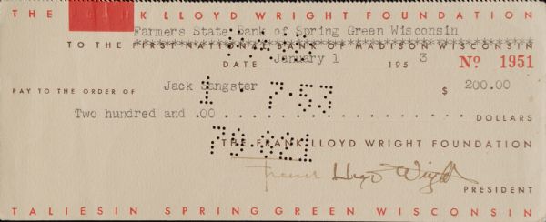 Frank Lloyd Wright