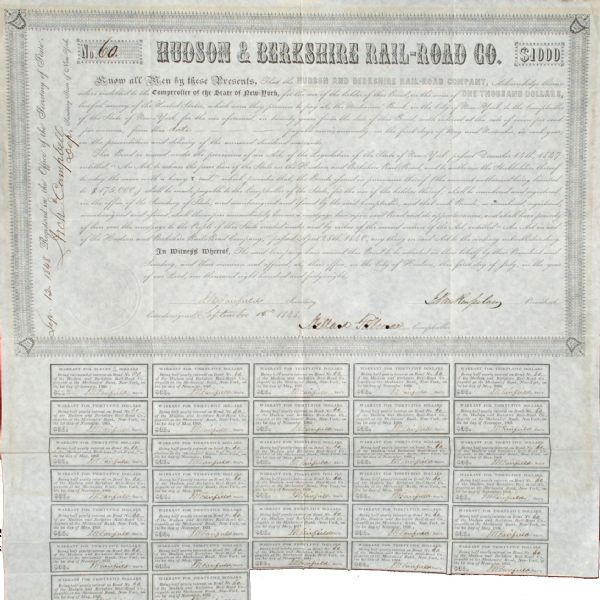 President Millard Fillmore - Hudson & Bershire Railroad