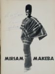 Miriam Makeba Signed Program