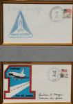 1986 STS-51L CHRISTA MCAULIFFE & BARBARA MORGAN SIGNED DISPLAY