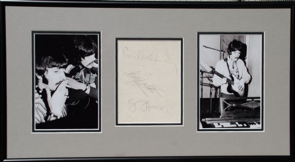 Beatles: McCartney, Harrison and Starr 