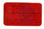 Harry Houdini & Theodore Hardeen Signed Membership Cards