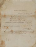 Judah P Benjamin Military Appointment Signed as C.S.A