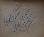 Vintage Autograph Album late 1930's(Loui Armstrong, Ethel Waters, Roy Rogers)