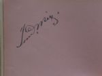 Vintage Autograph Album signed by Mario Lanza, Tom Mix, May West and more!