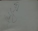Vintage Autograph Album signed by Mario Lanza, Tom Mix, May West and more!
