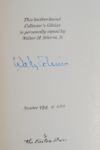 Astronauts Library: Six Signed Leather-Bound Easton Press Limited Edition Books, Matching Serial Numbers 