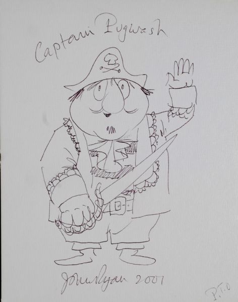 John Ryan Original Drawing