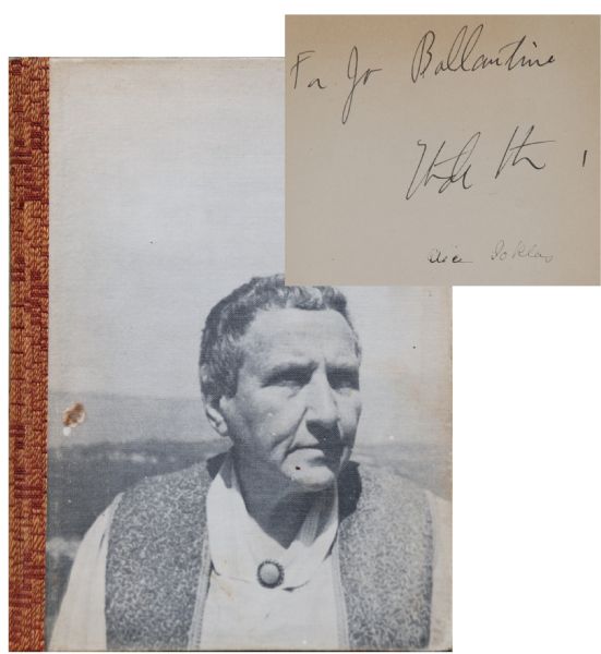 Gertrude Stein and Alice B. Toklas
