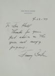 Rare, Jimmy Carter ALS as President