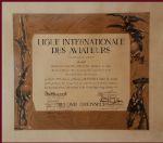 Signed Certificate for Heroism Rescue for the Akron search and Air Ship AJ3, ( By Lindbergh, Rickenbacker, Hawks ...)