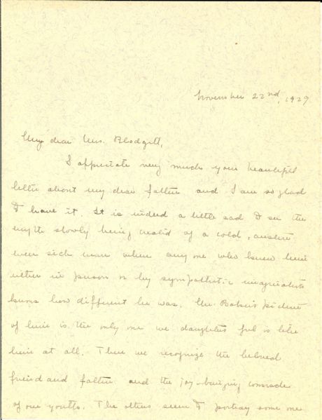 Jessie Woodward Sayre (Woodrow Wilson)
