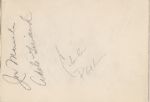 Rare Charlie Parker Autograph