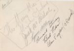 Rare Charlie Parker Autograph