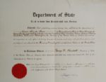 George C. Marshall Appointment for Consul of Mexico in Miami Florida
